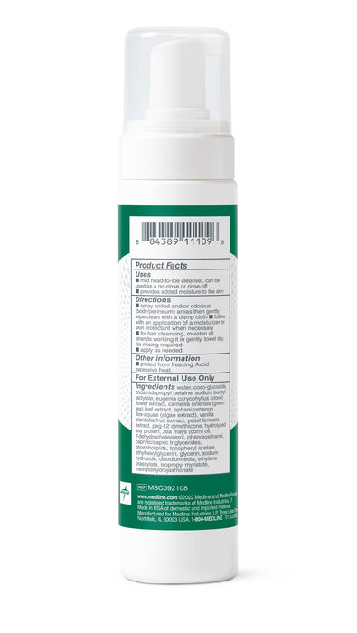 Remedy Clinical No-Rinse Foam Cleanser - 8oz - Medical Supply Surplus