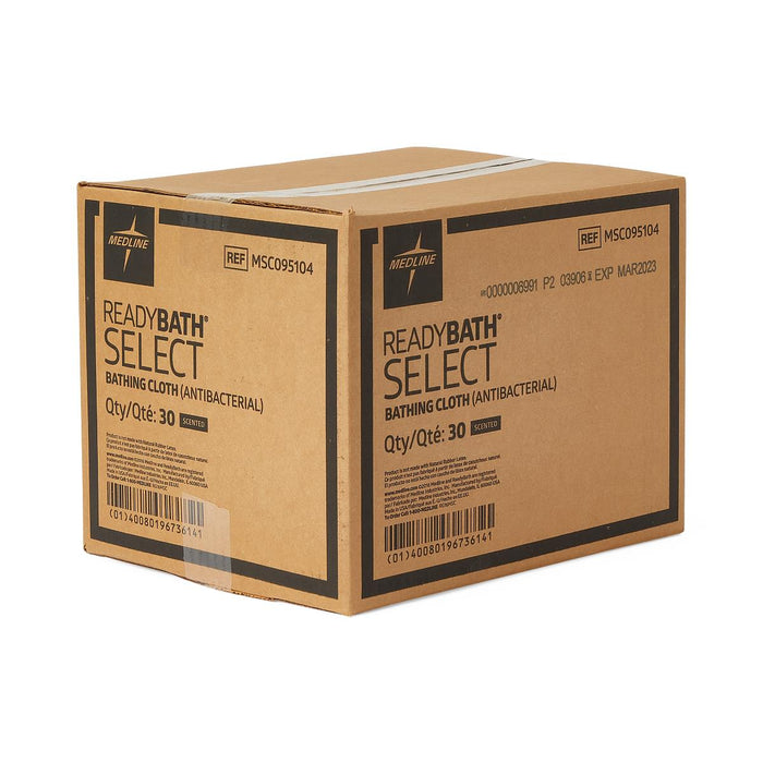 ReadyBath Select Antibacterial Bathing Cloth - 30/Case - Medical Supply Surplus