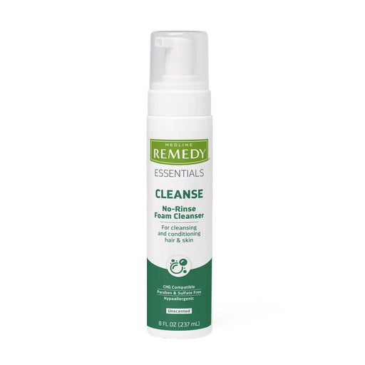 Remedy No-Rinse Cleansing Foam - 8oz - Medical Supply Surplus