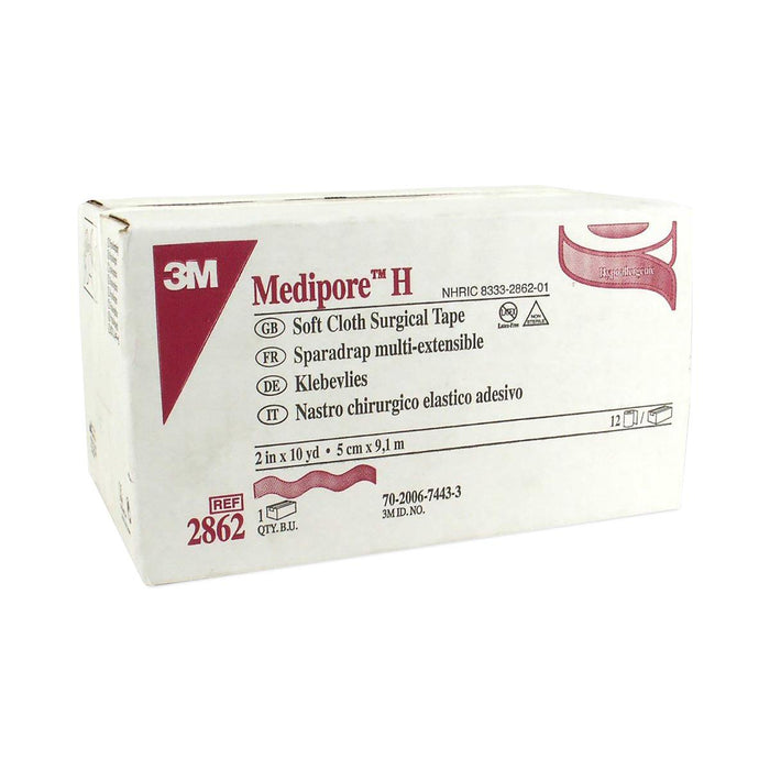 3M™ Medipore™ H 2" Soft Cloth Surgical Tape - 2862 - Medical Supply Surplus