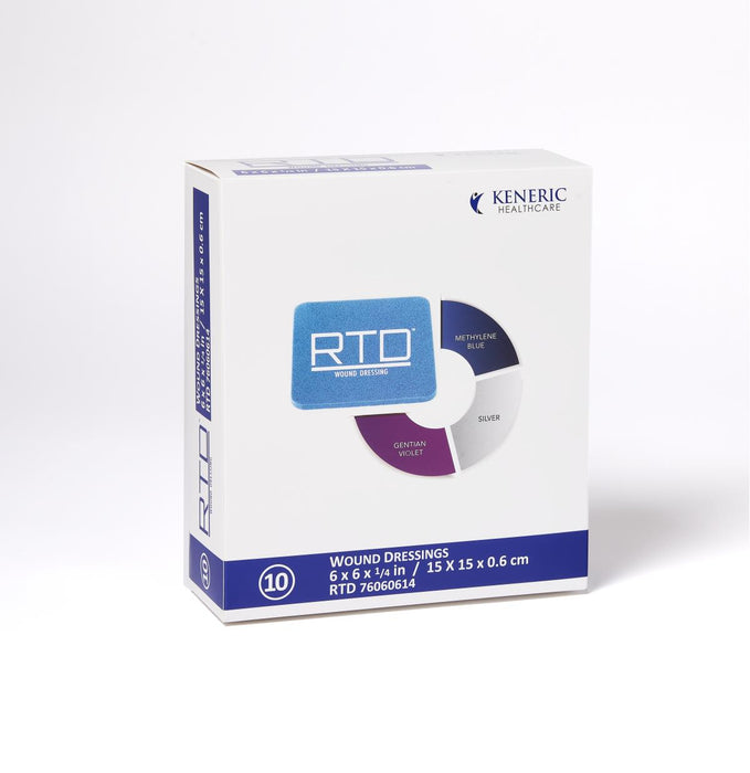 RTD 6" x 6" Wound Dressing with Silver - 76060614 Medical Supply Surplus RTD 6" x 6" Wound Dressing with Silver - 76060614 Medical Supply Surplus