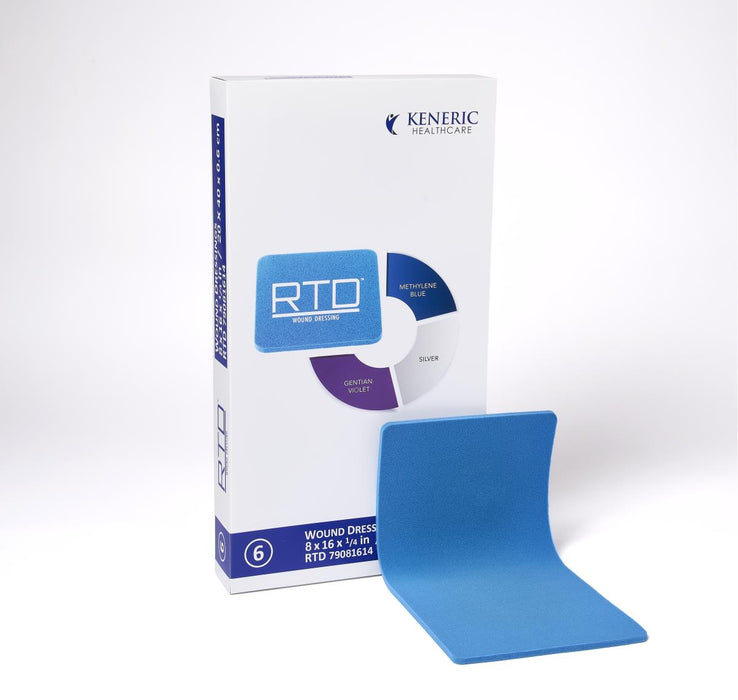 RTD 8" x 16" Wound Dressing with Silver - 79081614
