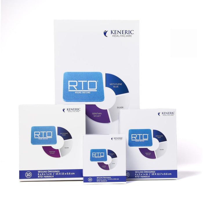 RTD 4" x 5" Wound Dressing with Silver - 71040514