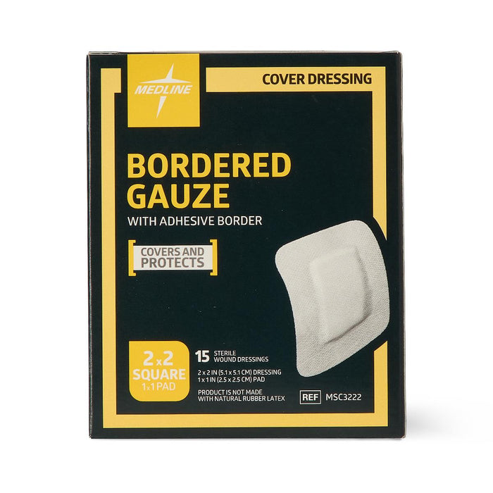 Bordered Gauze Island Wound Dressing