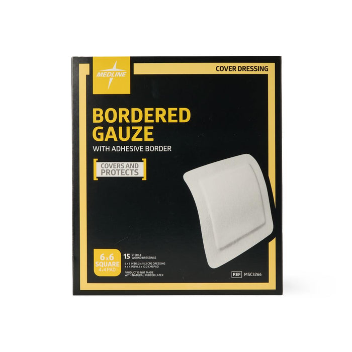 Bordered Gauze Island Wound Dressing