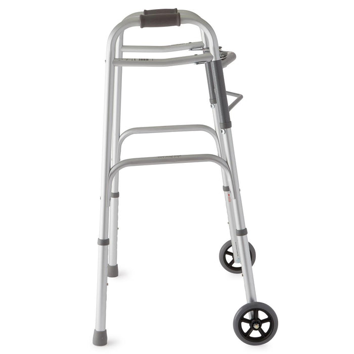 Medline folding walker MDS86410W54BA side view