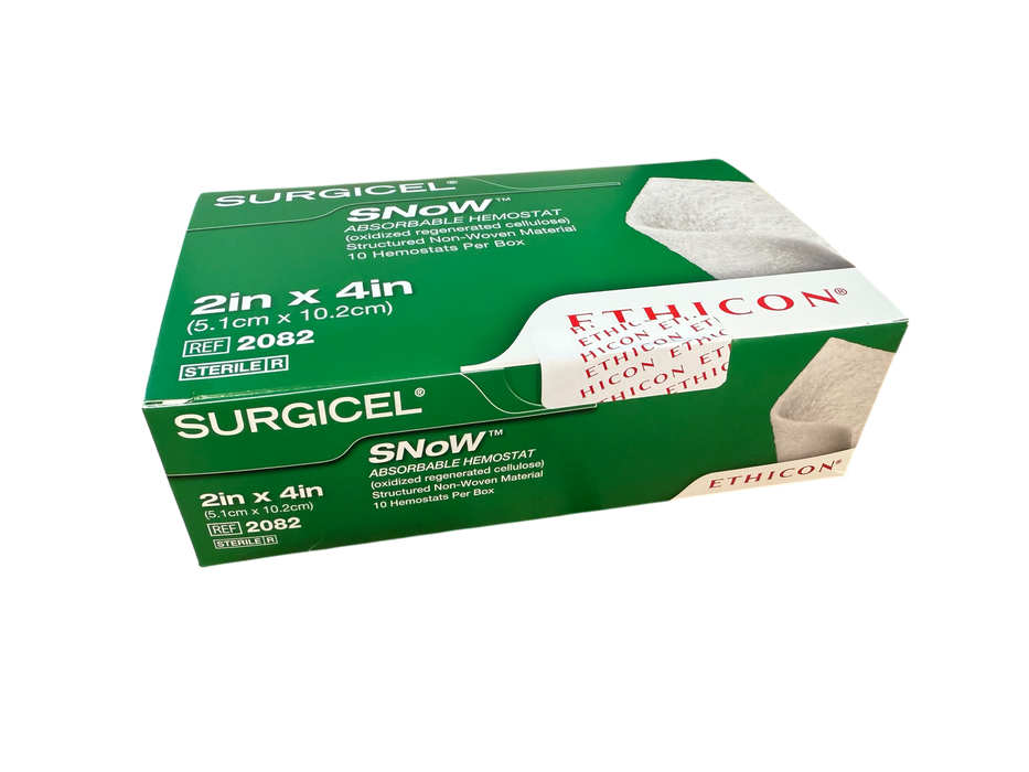 Surgicel® Snow™ 2082 2 x 4 Inch Absorbable Hemostat - Medical Supply Surplus