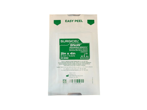 Surgicel® Snow™ 2082 2 x 4 Inch Absorbable Hemostat - Medical Supply Surplus
