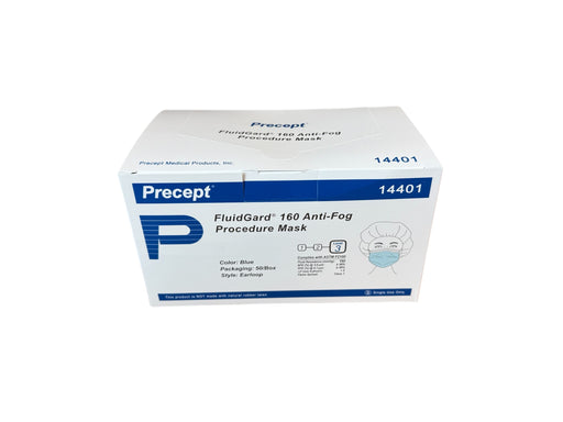 FluidGard® 160 Anti-fog Foam Procedure Mask- Box of 50 - Medical Supply Surplus