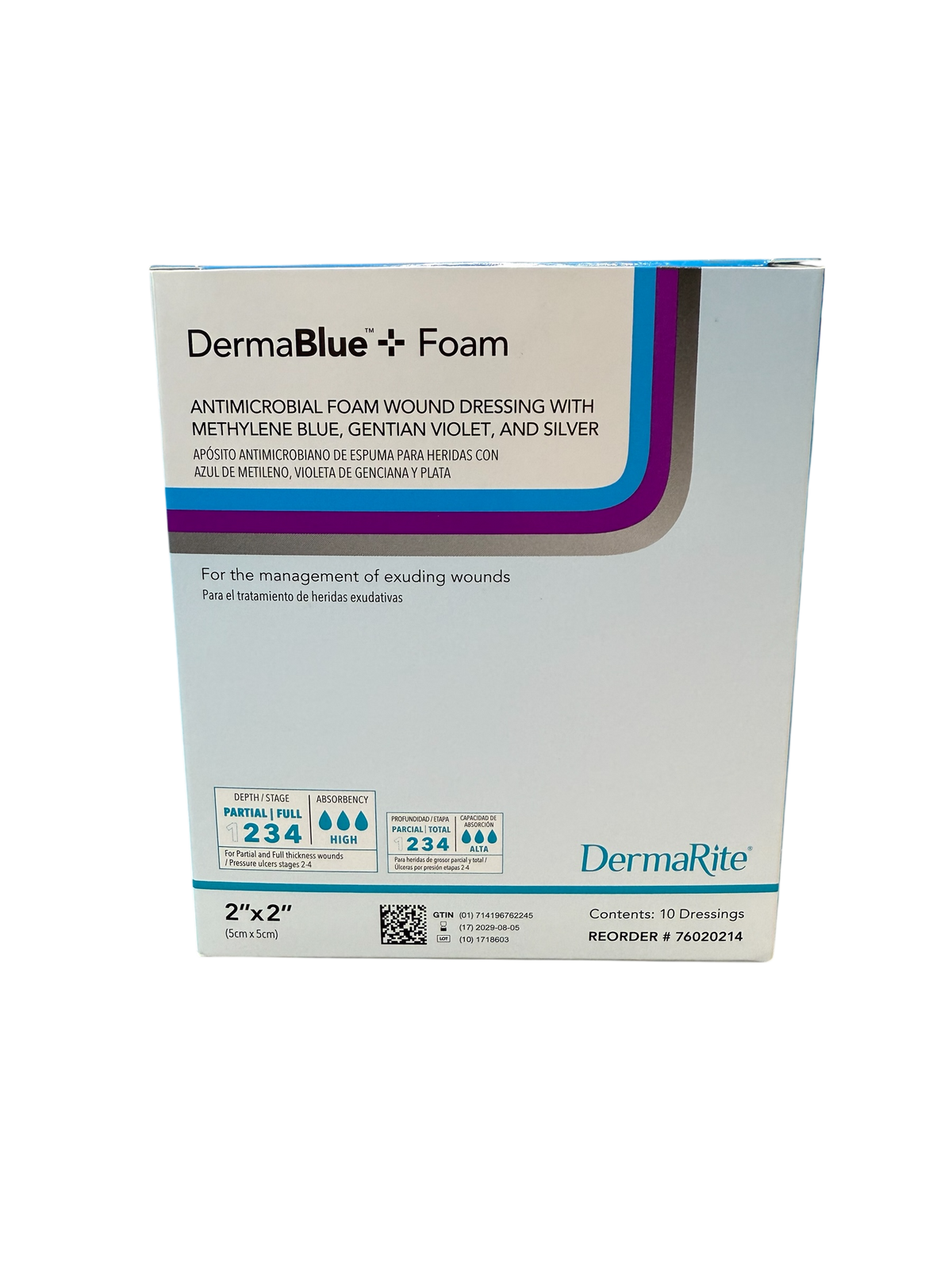 methylene blue wound dressing DermaBlue+™ Foam 2x2 Size:11-12Y lithuanian linen Dirty 30 Dress -