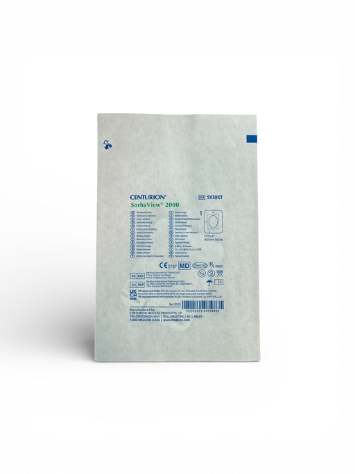 SorbaView 2000 2.5" x 3" - Case of 100 - SV30XT - Medical Supply Surplus