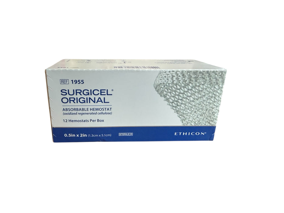 Surgicel® Original 1/2 X 2 Inch Oxidized Absorbable Hemostat Dressing - 1955 - Medical Supply Surplus