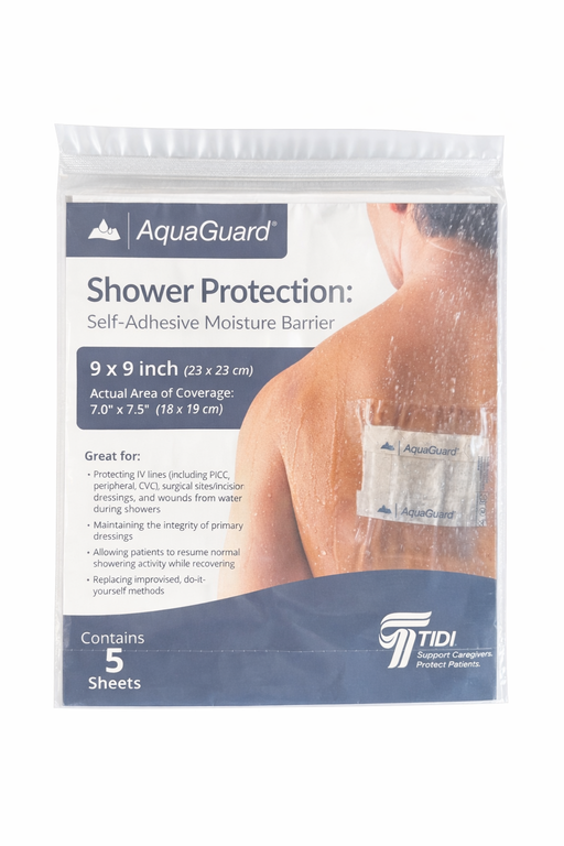 AquaGuard® Adhesive Wound Protector 9 x 9 - 5 Pack - Medical Supply Surplus
