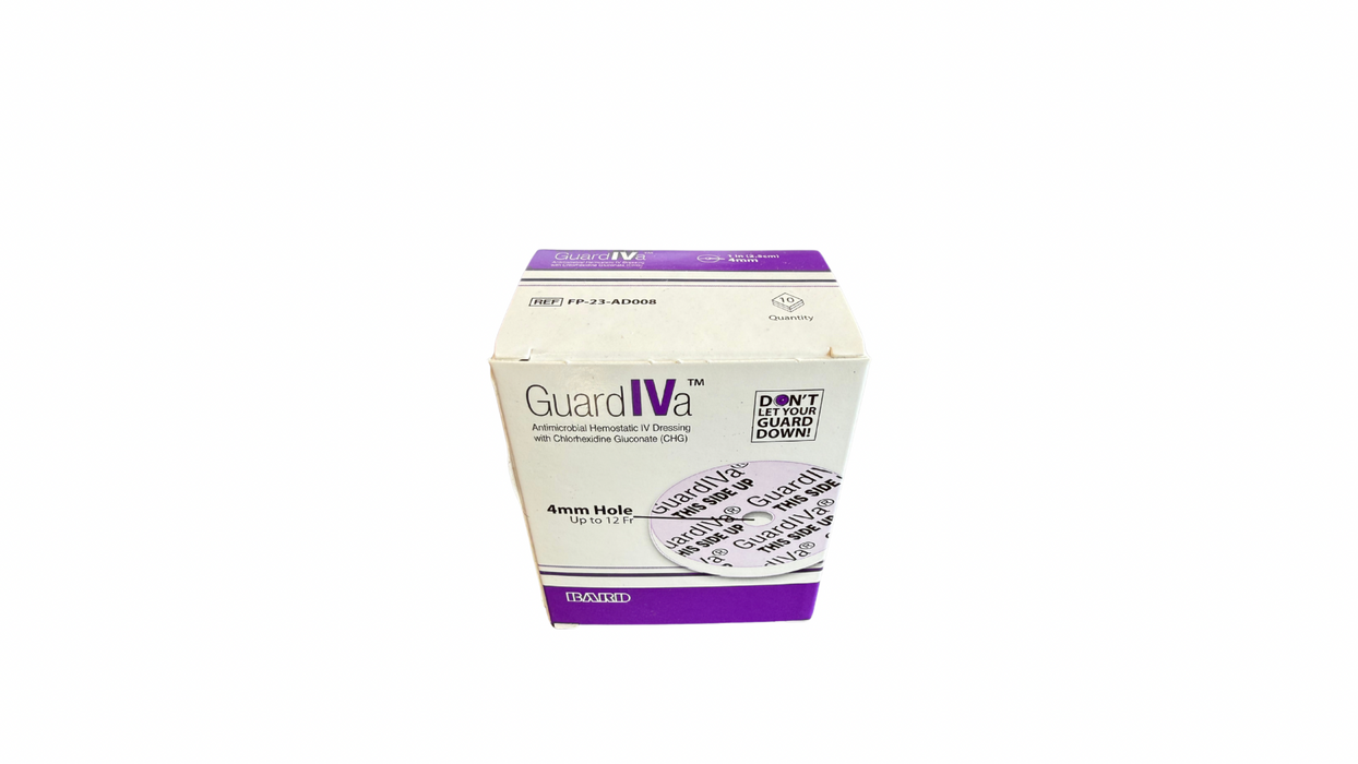 GuardIVa® CHG 4.0mm Antimicrobial Hemostatic Dressing