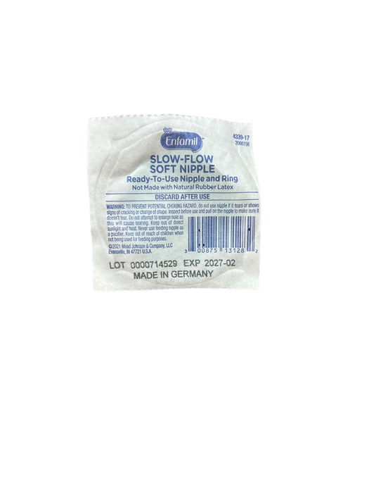 Enfamil® Premium™ Slow Flow Tip Infant Nipple - Medical Supply Surplus