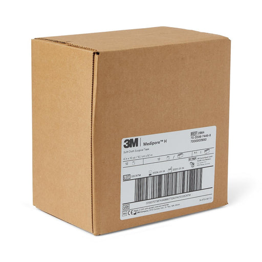 3M™ Medipore™ H 4" Soft Cloth Surgical Tape - 2864 - Medical Supply Surplus