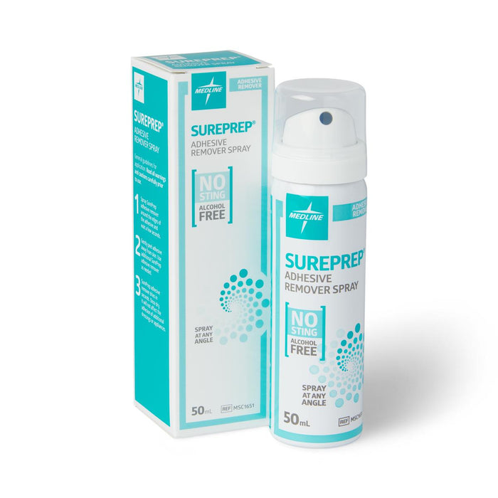 SurePrep Spray Adhesive Remover 50ml Bottle- MSC1651 - Medical Supply Surplus