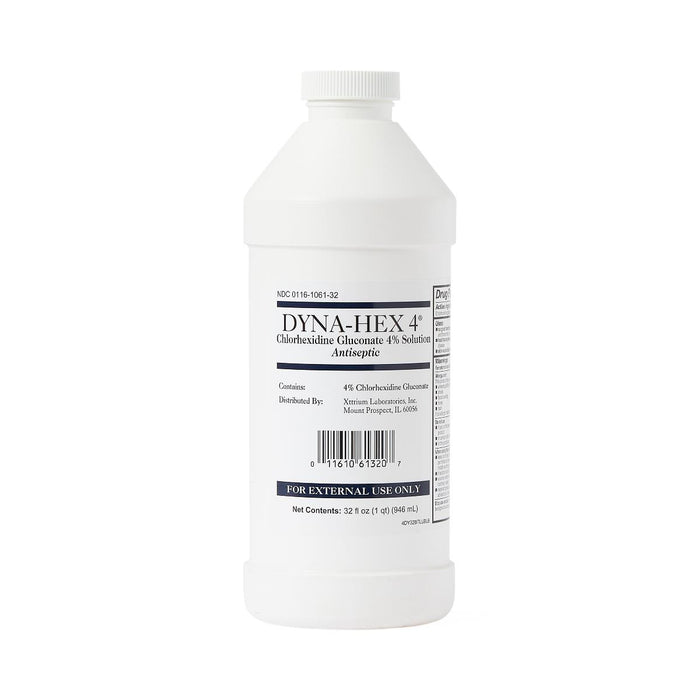 Dyna-Hex 4% CHG Surgical Scrub - 32oz Bottle