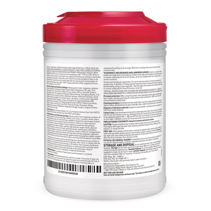Super Sani-Cloth® Plus Surface Disinfectant - Case of 12 - Medical Supply Surplus