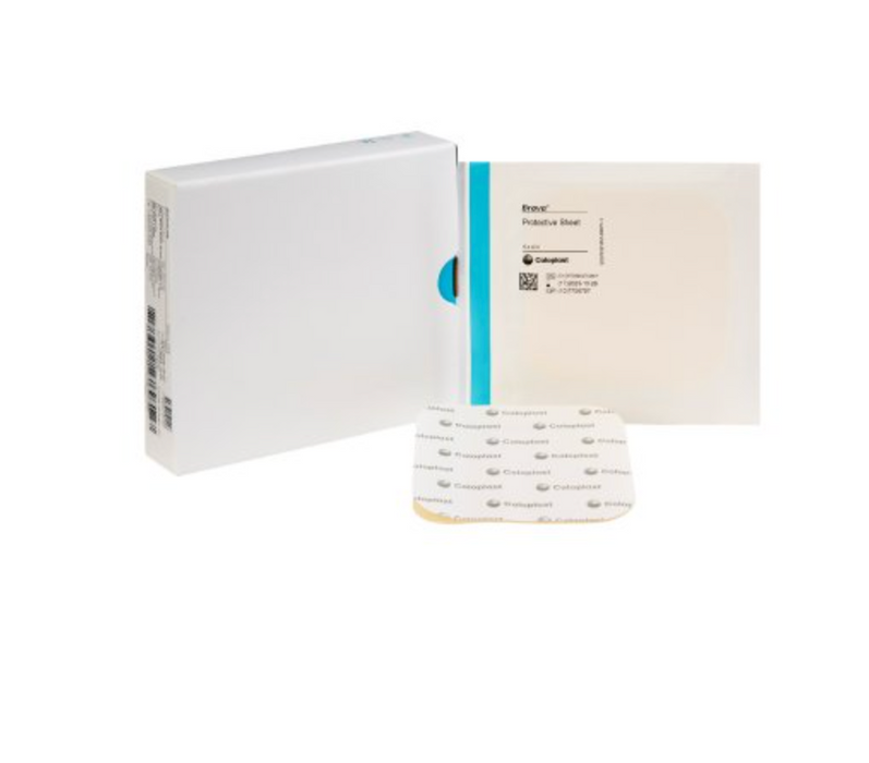 Brava® Protective Sheet Stoma Skin 4"x4"- 10/Box - 32105 - Medical Supply Surplus