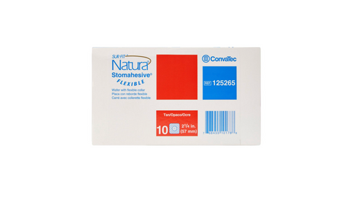 Convatec Natura® Sur-FIT (125265) Trim to Fit Ostomy Barrier - Box of 10 - Medical Supply Surplus