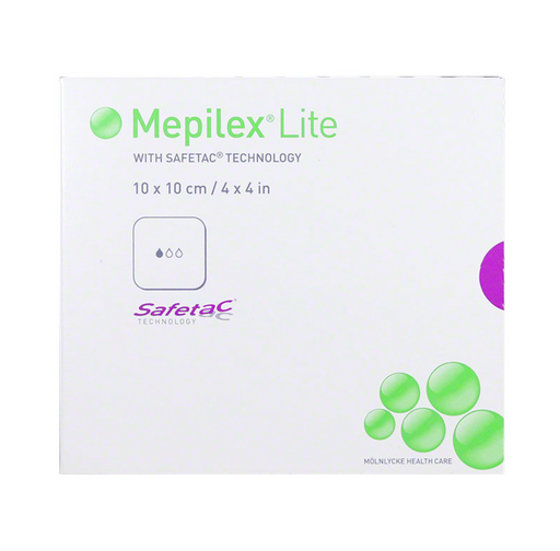 Mepilex® Lite  4" x 4" - 284190 - Medical Supply Surplus
