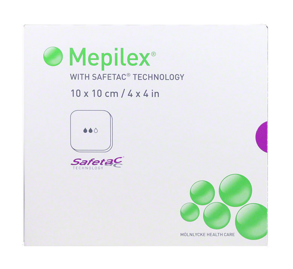 Mepilex® Foam Dressing  4" x 4" -294199