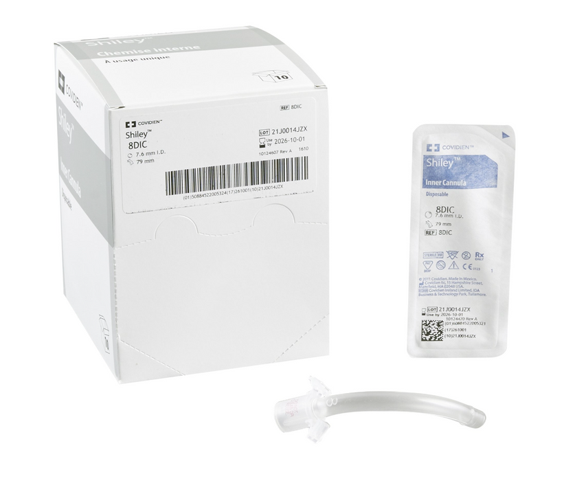 Shiley™  8DIC Inner Tracheostomy Cannula 12.2 mm OD 7.6 mm ID - Medical Supply Surplus