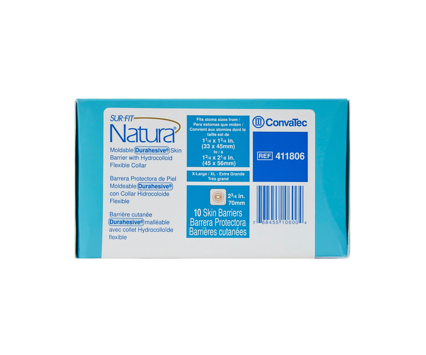 Sur-Fit Natura® Durahesive® Moldable Ostomy Skin Barrier- 411806 - Medical Supply Surplus