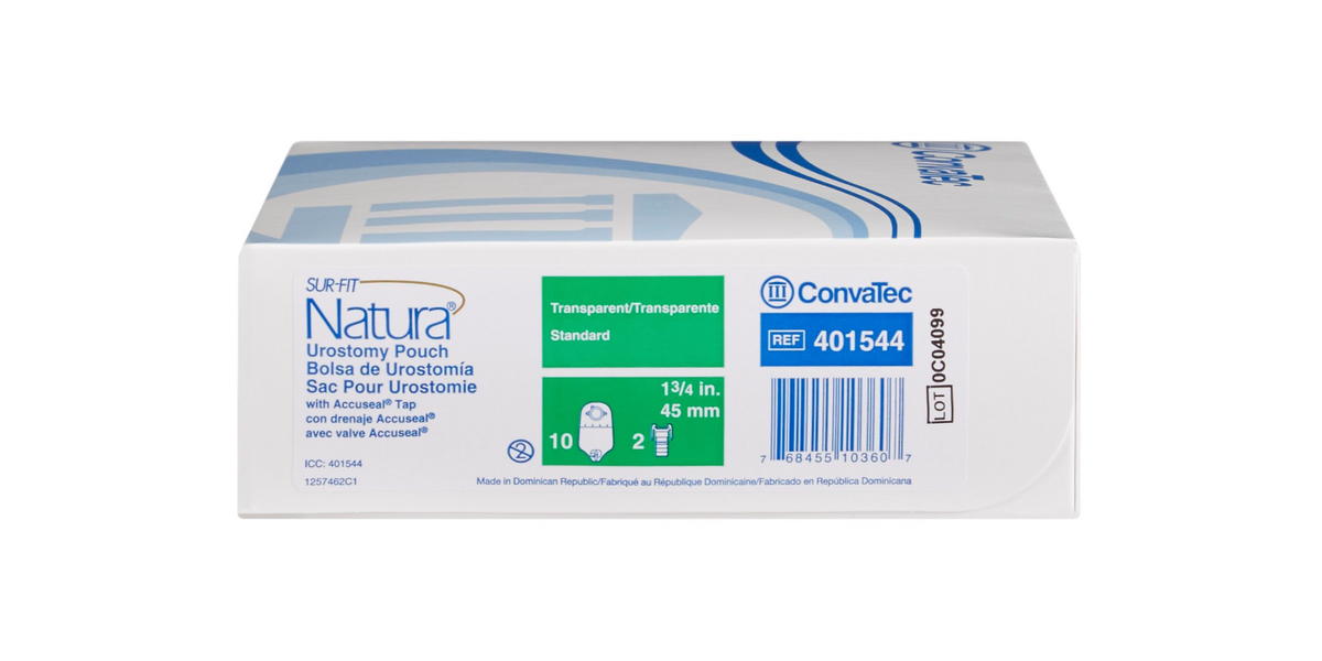Sur-Fit Natura® Two-Piece Urostomy Pouch - 401544 — Medical Supply