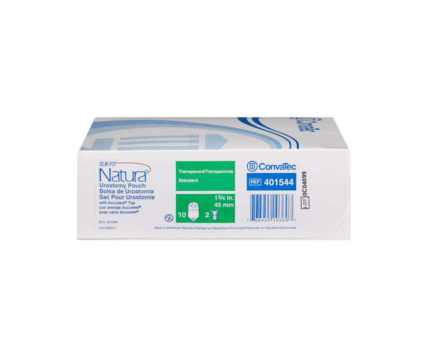 Sur-Fit Natura® Two-Piece Urostomy Pouch - 401544 - Medical Supply Surplus