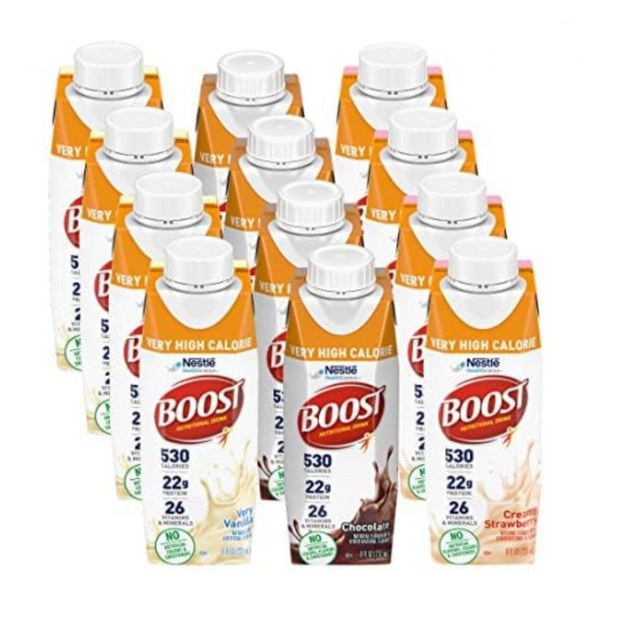 Boost® Very High Calorie Variety Pack 8oz - 12 Count - Medical Supply Surplus