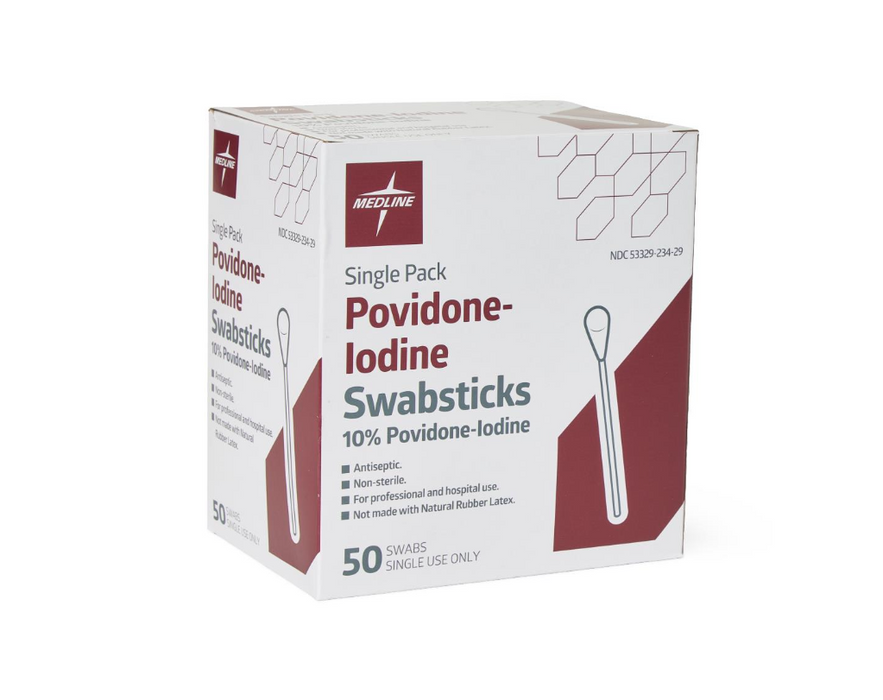 Povidone-Iodine PVP Swabsticks - MDS093911