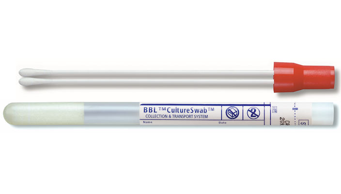BBL™ CultureSwab™ Specimen Collection 5-1/4 Inches Red Cap - 220105