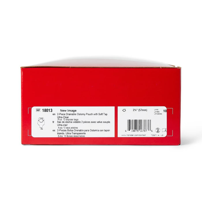 Hollister 18013 New Image Ostomy Pouch - Box of 10 - Medical Supply Surplus
