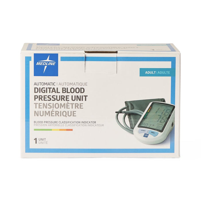 Medline Pro Semi-Auto Digital Blood Pressure Monitor 1Ct