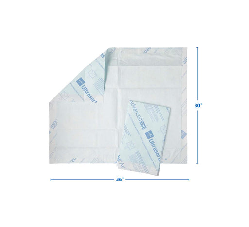 Ultrasorbs Advanced Premium Drypad Underpads 30 x 36 - 70/Case - Medical Supply Surplus