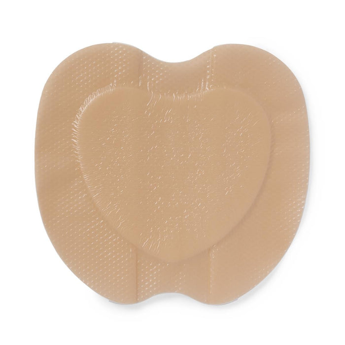 Equos Silicone Faced Foam & Border Sacrum Dressing 7" x 7" - EQX2377 - Medical Supply Surplus