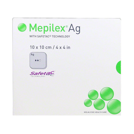 Mepilex® Ag 4" x 4" Foam Dressing- 287100 - Medical Supply Surplus