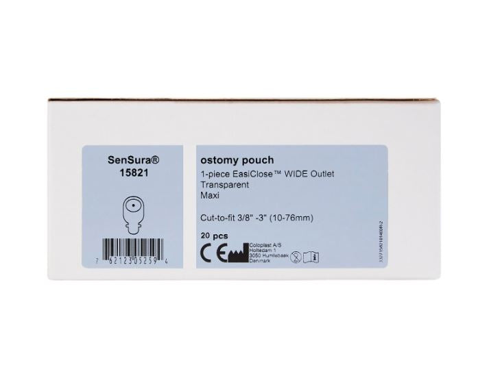 SenSura® One-Piece System Colostomy Pouch - 15821 - Medical Supply Surplus