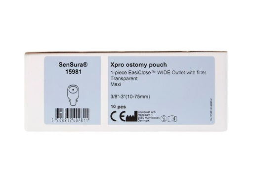 SenSura® Xpro One-Piece Filtered Ostomy Pouch - 15981 - Medical Supply Surplus