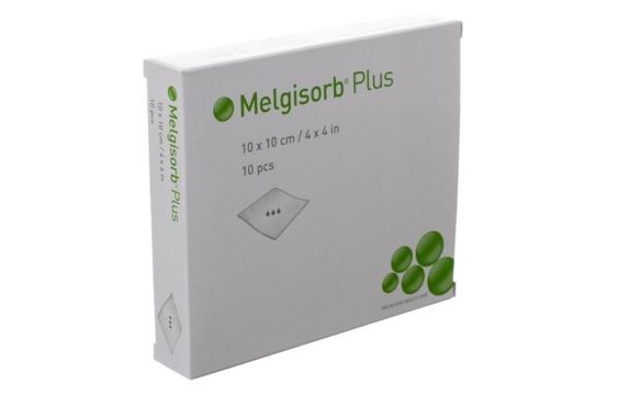 Metasorb Dressing Melgisorb® Plus 4 x 4 Inch Calcium Alginate Dressing - 252200 — Medical ...