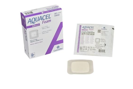 Aquacel® Foam™ Wound Dressing 4" x 4" - 420680 - Medical Supply Surplus