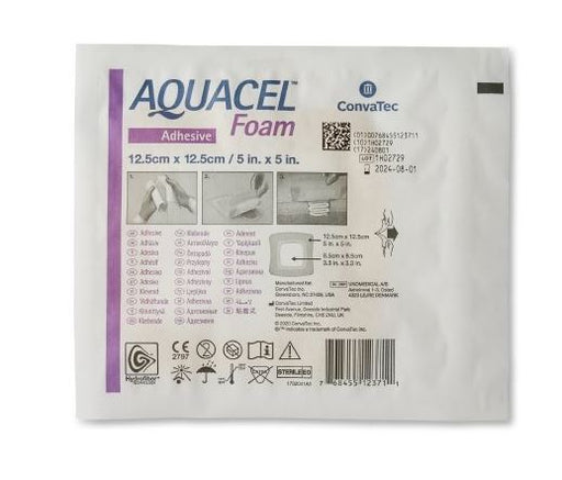 Aquacel® Foam™ Wound Dressing 5" x 5" - 420619 - Medical Supply Surplus