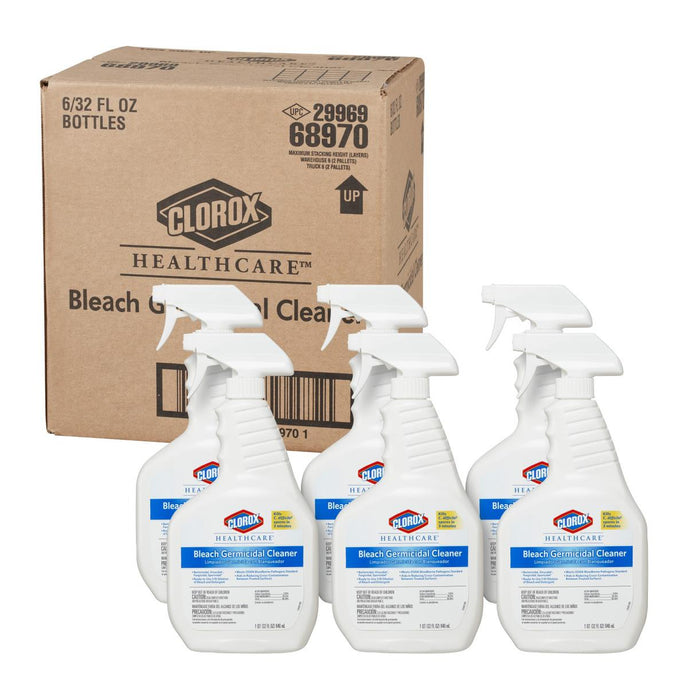 Clorox Professional Germicidal Bleach Spray - 32oz - Case of 6 - Medical Supply Surplus
