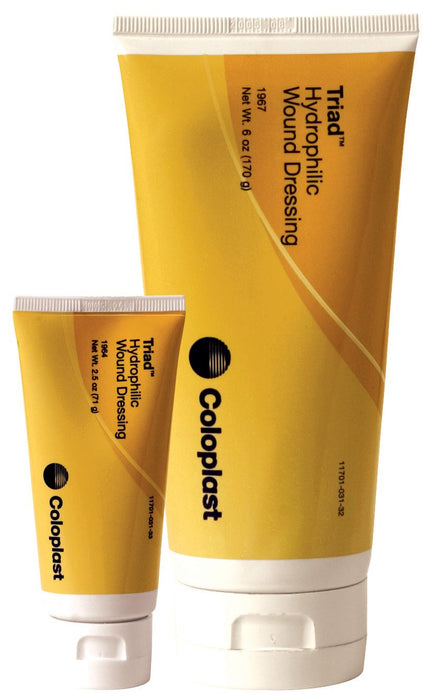 Coloplast Triad™ Hydrophilic Wound Dressing Paste - 2.5oz - Medical Supply Surplus
