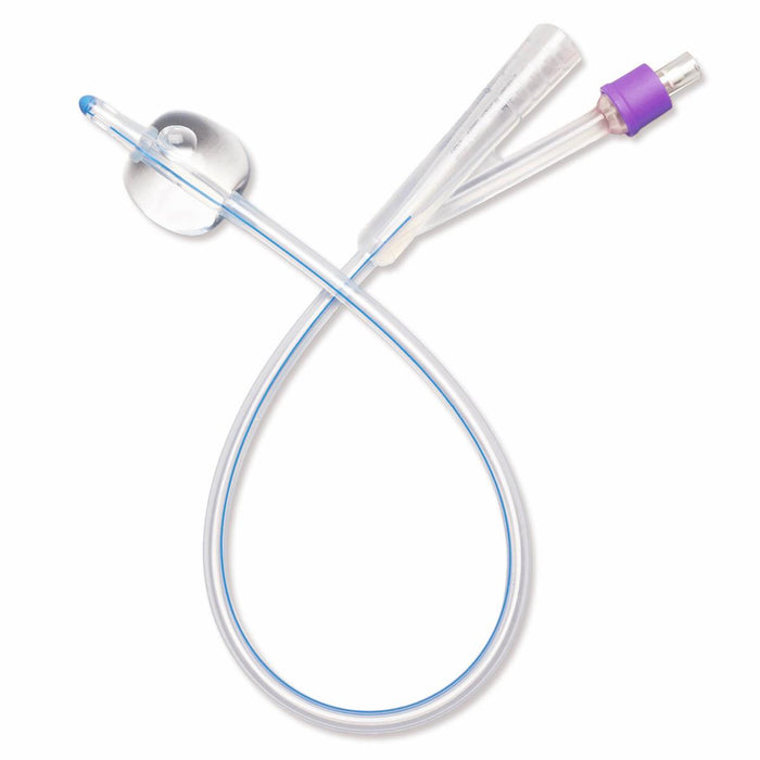 SelectSilicone 100% Silicone Foley Catheters 10 mL 2-Way - Box of 10 - Medical Supply Surplus