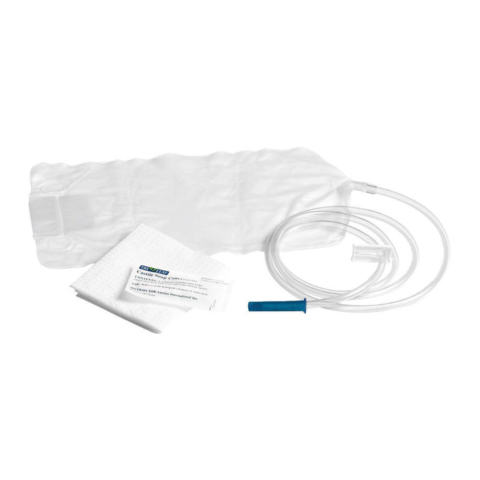 Medline Enema Bag Set with Side Clamp - DYND70102 - Medical Supply Surplus