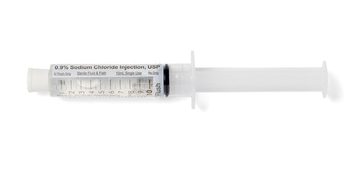 10ml Prefilled Syringe with 0.9% Saline 10ML - Medical Supply Surplus