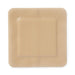 Equos Silicone Faced Foam & Border Dressing 4" x 4" - EQX2344 - Medical Supply Surplus